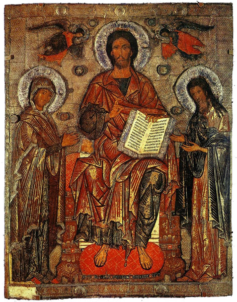 Икона «Деисус». XIII век. Русский музей